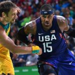 olympic basketball australia versus usa